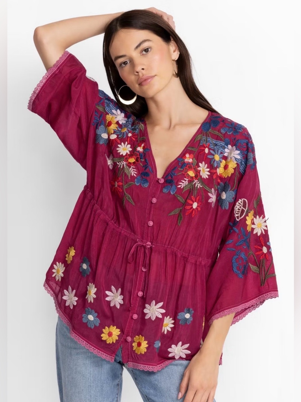 Johnny Was Edith blouse